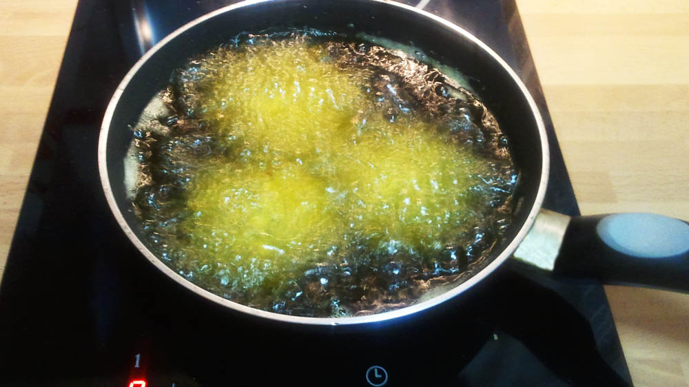 Qué sucede cuando un aceite humea en la sartén