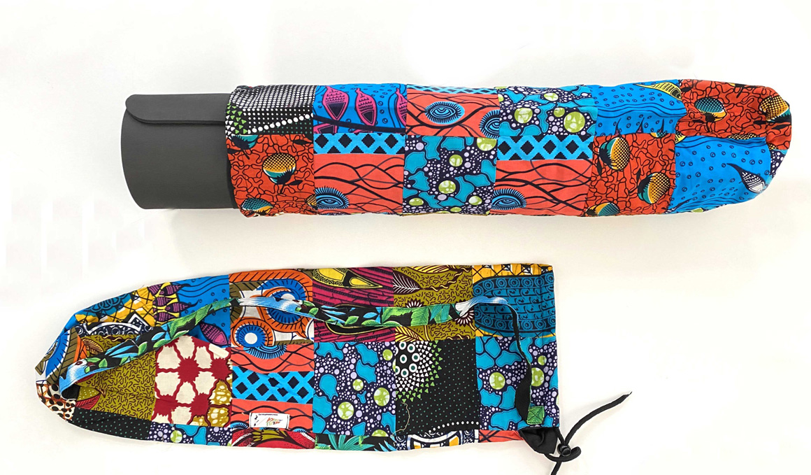 Sorteo solidario con Kelele Africa de 2 fundas artesanales para el matt de yoga