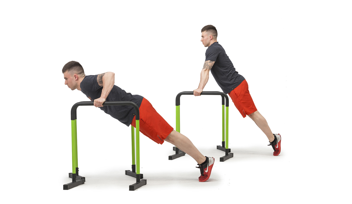 Ejercicios caseros para entrenar con vallas paralelas, ¡acaba este circuito!