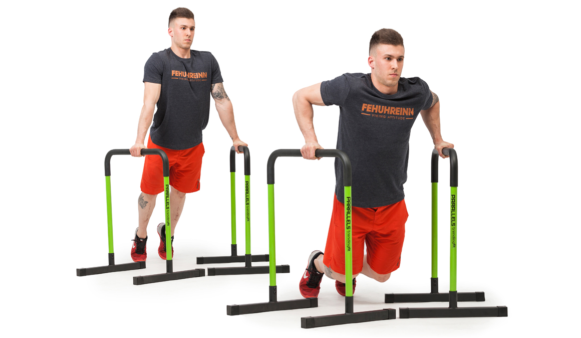 Ejercicios caseros para entrenar con vallas paralelas, ¡acaba este circuito!