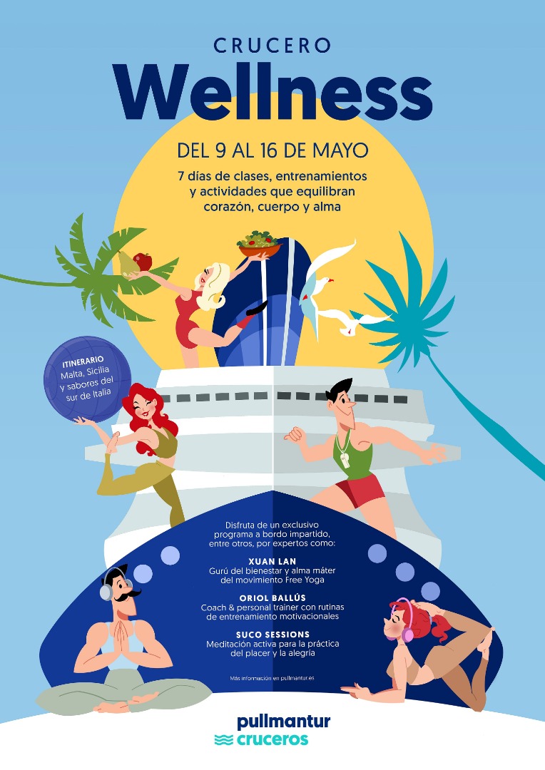 El crucero wellness con Xuan Lan