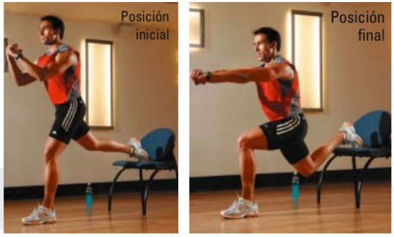 Los ejercicios de auto entrenamiento del tren inferior