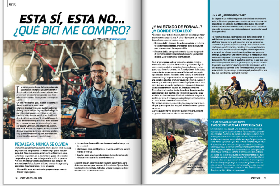 ¡Ya está a la venta Sport Life de marzo!