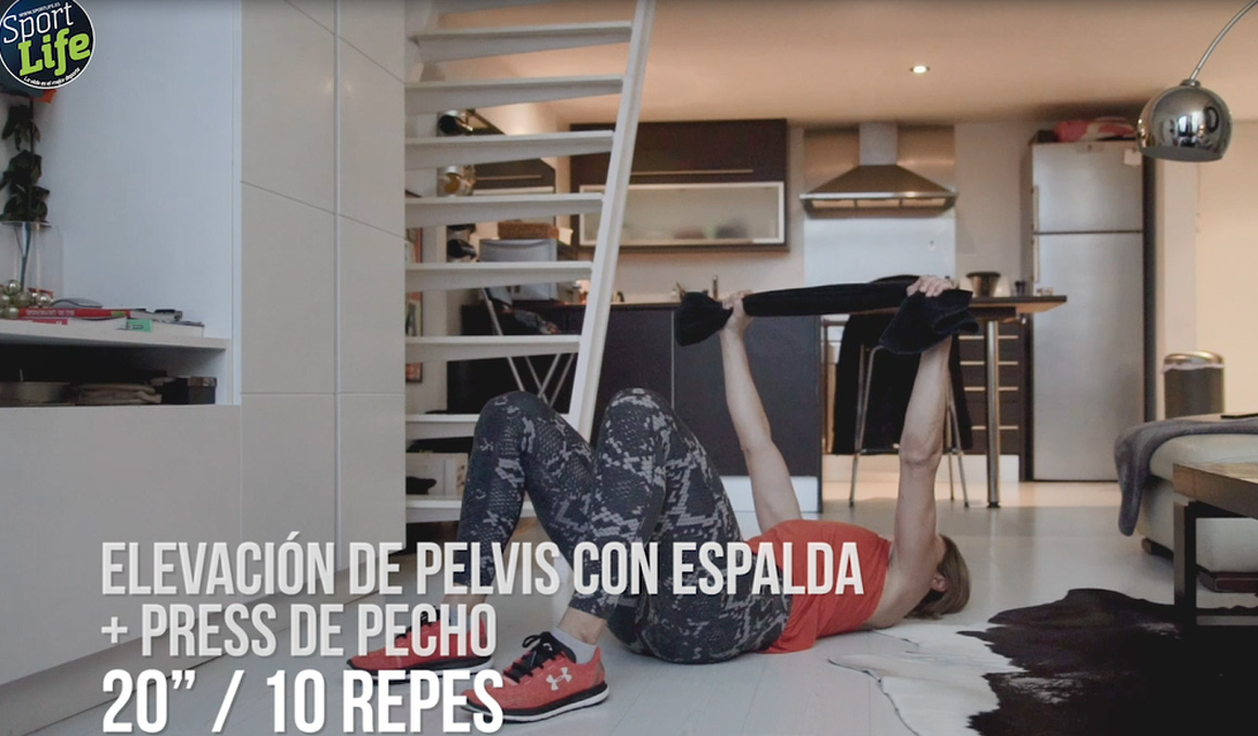 Fitness en casa con Noe Todea, segunda sesión 
