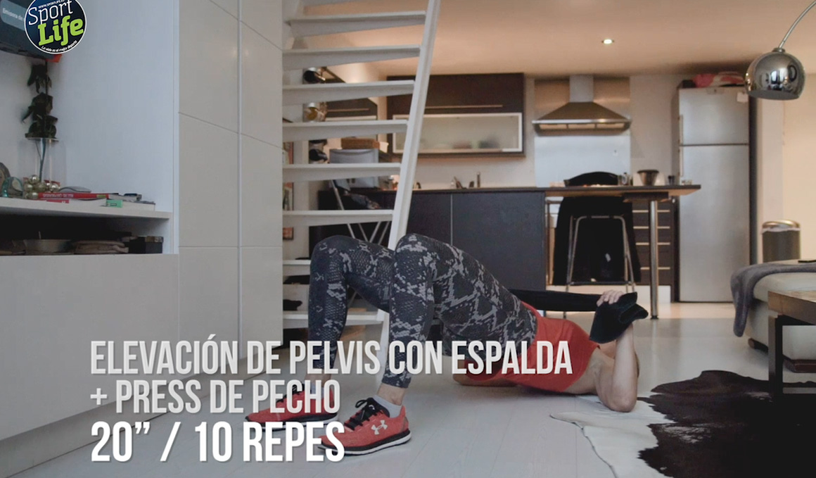 Fitness en casa con Noe Todea, segunda sesión 
