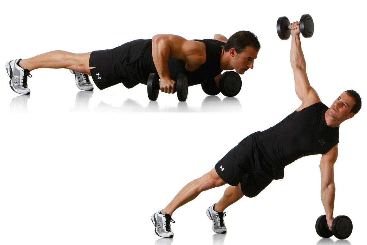 Entrenamiento total con solo dos ejercicios