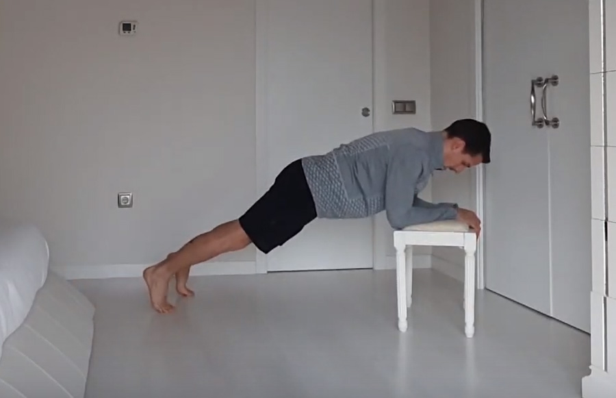 Yo entreno en casa / Día 9: Taburete 