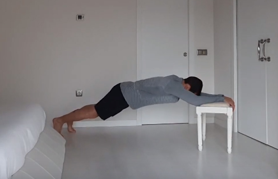 Yo entreno en casa / Día 9: Taburete 