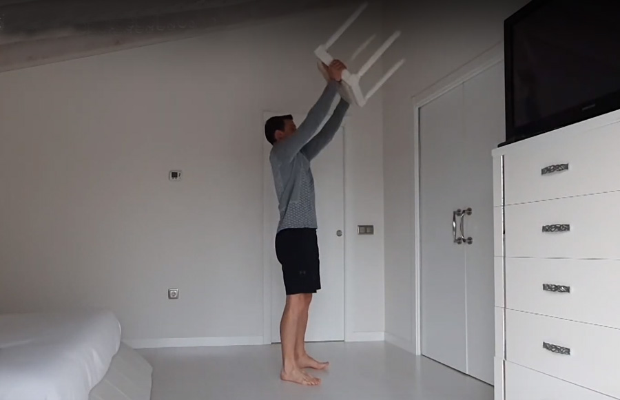 Yo entreno en casa / Día 9: Taburete 