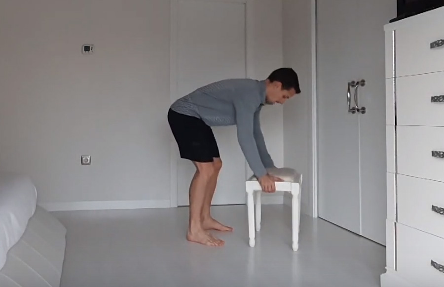 Yo entreno en casa / Día 9: Taburete 