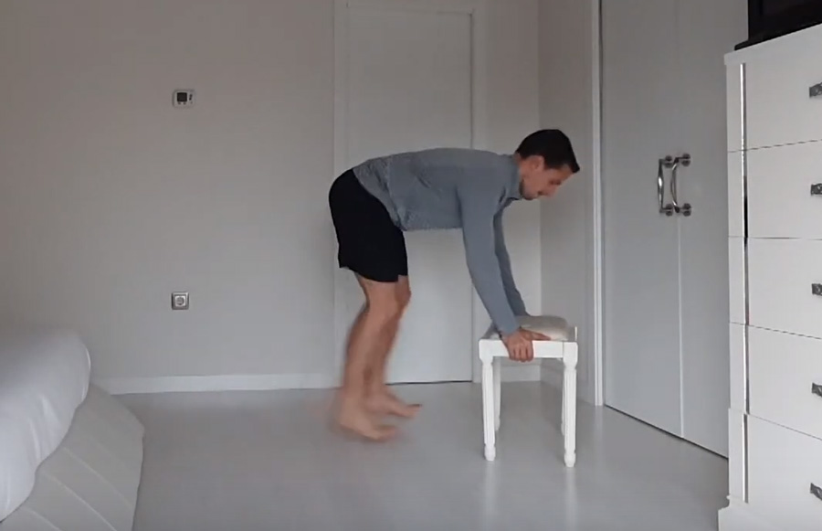 Yo entreno en casa / Día 9: Taburete 