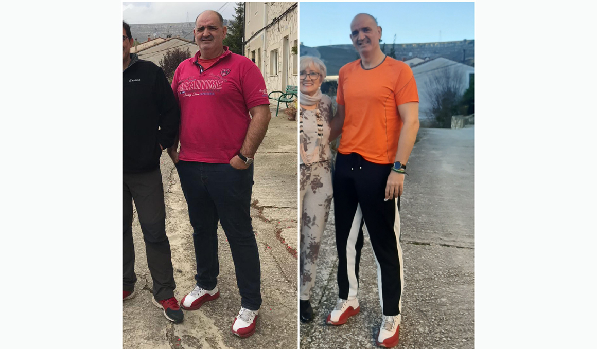 Adelgazó 46 kilos, Fernando Rey pasó de 138 a 92 kilos al sufrir un tromboembolismo pulmonar masivo