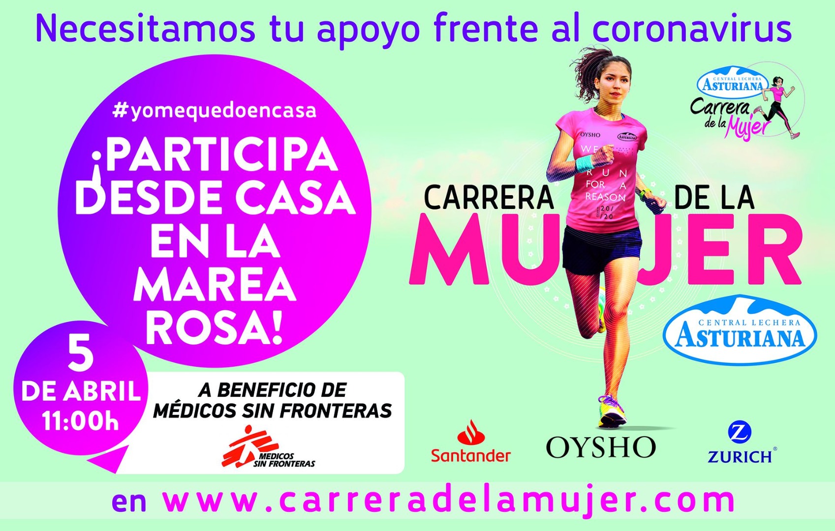 ¡Ya puedes colaborar con Médicos sin fronteras en su lucha frente al coronavirus!