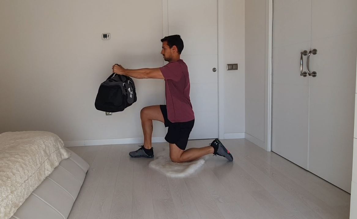 Yo entreno en casa / Día 22: Entrenamiento con mochila 