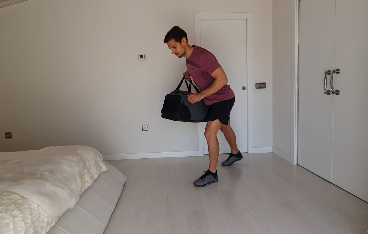 Yo entreno en casa / Día 22: Entrenamiento con mochila 