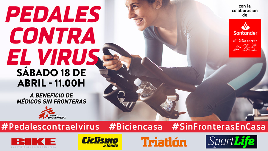 Miguel Induráin, Javier Gómez Noya y Carlos Coloma lideran “PEDALES CONTRA EL VIRUS