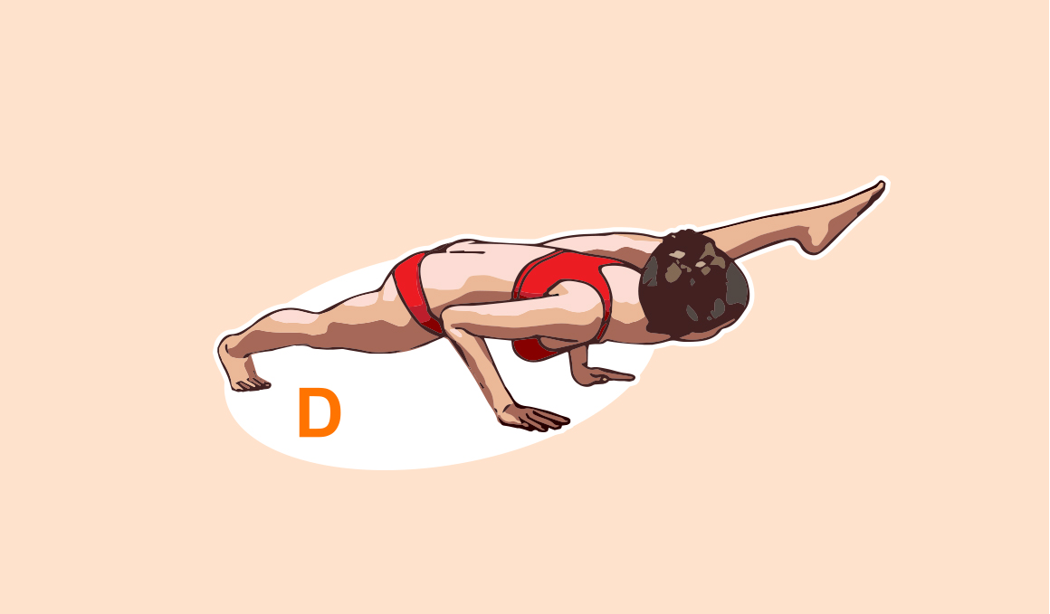 Como hacer la postura del sabio Eka Pada Koundinyasana II paso a paso