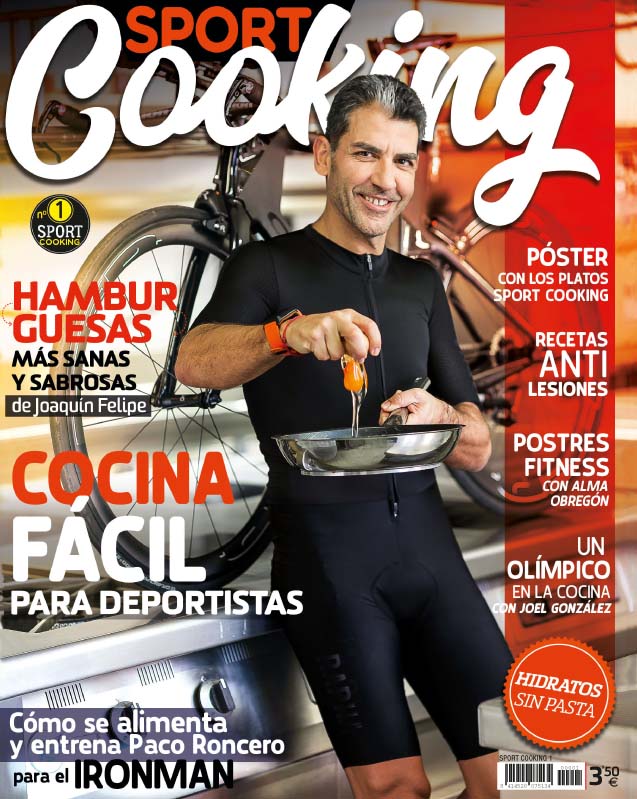 Descarga GRATIS "Sport Cooking", la revista de cocina, deporte y vida saludable con Paco Roncero