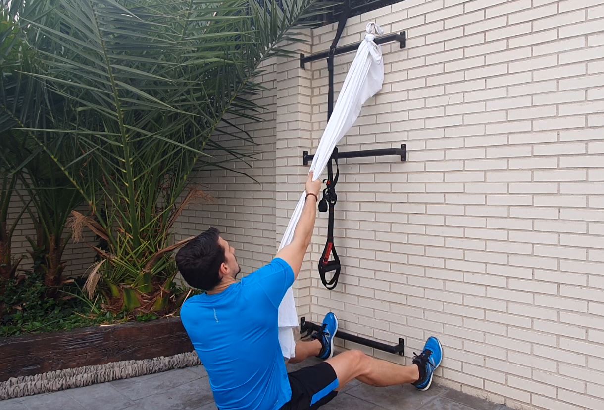 Yo entreno en casa / Día 37: Rutina express con "TRX" STS