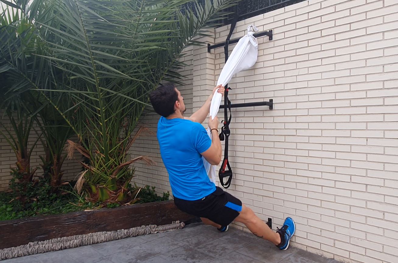 Yo entreno en casa / Día 37: Rutina express con "TRX" STS