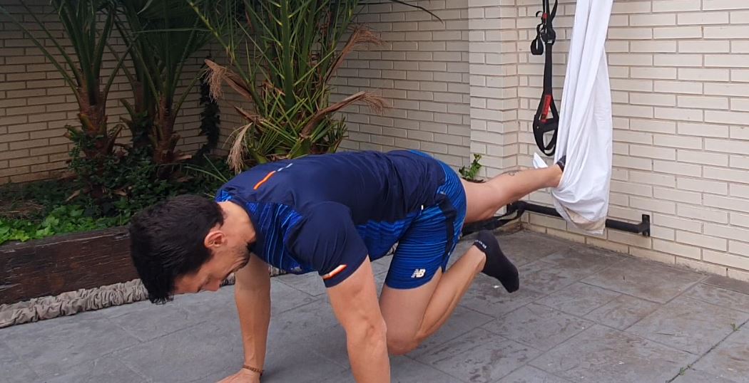 Yo entreno en casa / Día 39: entrenamiento de core en suspensión