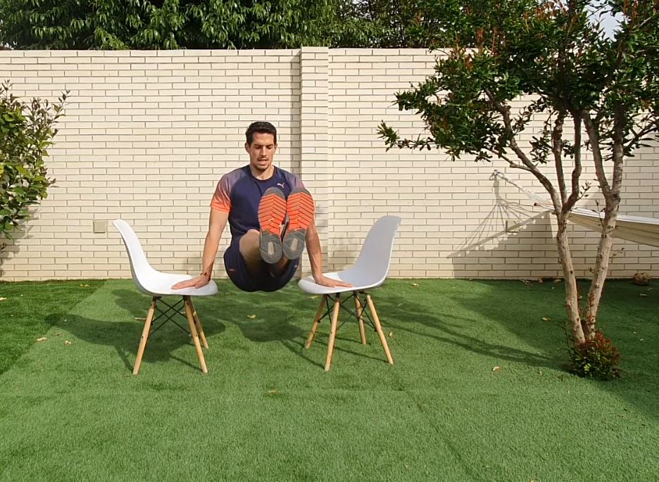 Yo entreno en casa / Día 43: Entrenamiento con sillas