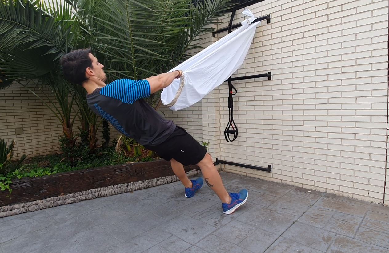 Yo entreno en casa / Día 46: Entrenamiento con sábana (STS)