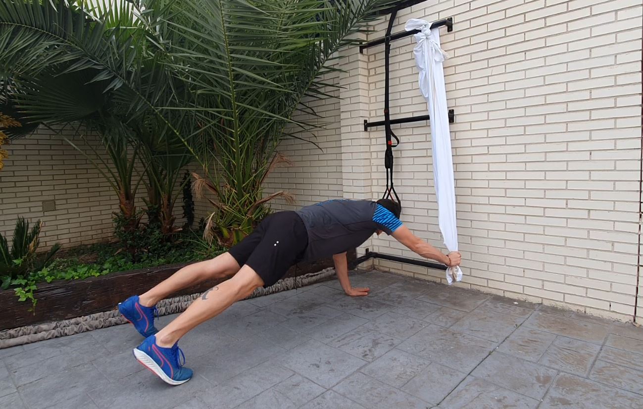 Yo entreno en casa / Día 46: Entrenamiento con sábana (STS)