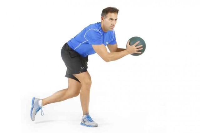La rodilla del deportista