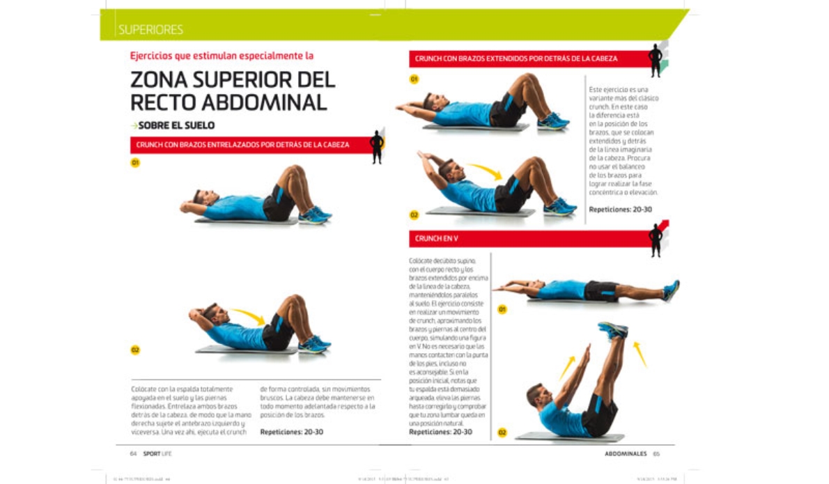 Consigue GRATIS "El libro de los 101 abdominales"