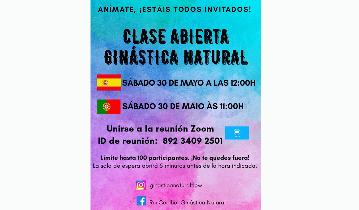 ¿Conoces el método de GINASTICA NATURAL?