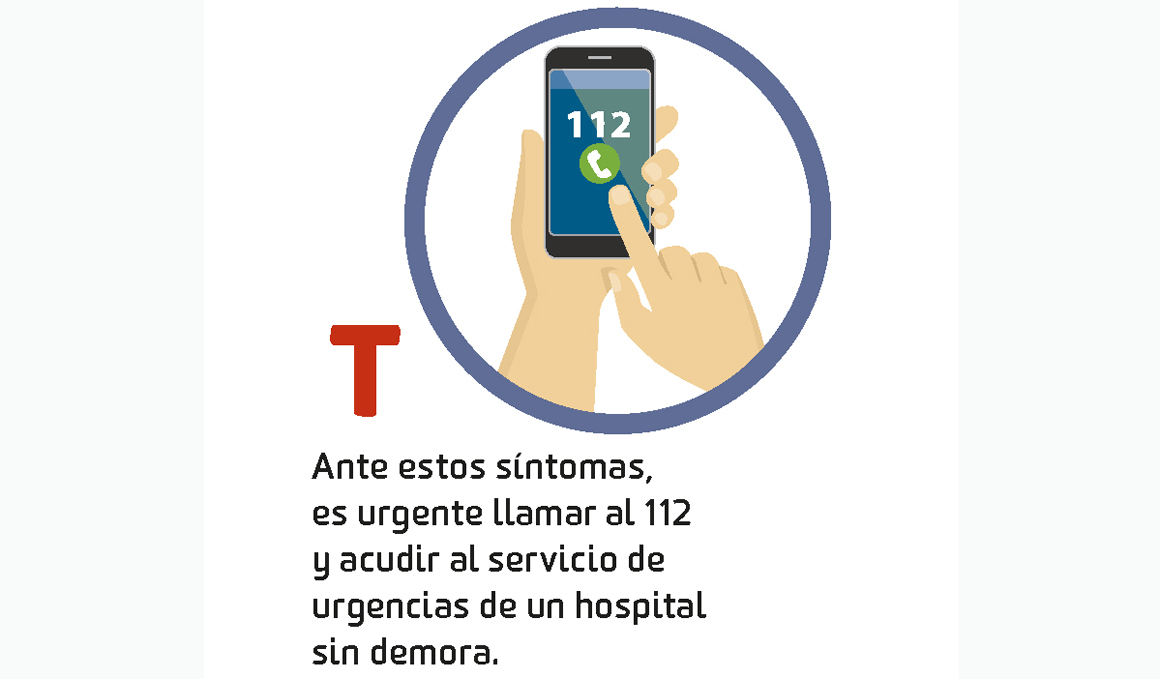 B.E. F.A.S.T, recuerda esta frase para reconocer los primeros síntomas de un ictus o infarto cerebral