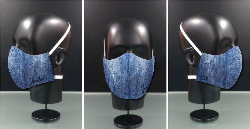 JeansTrack presenta su mascarilla casual-deportiva