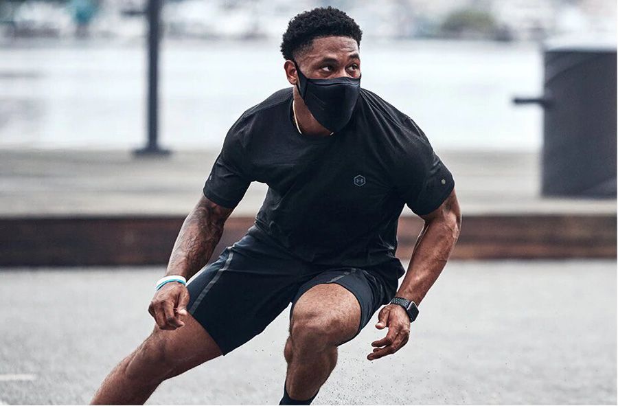 Las mascarillas de alto rendimiento de Under Armour