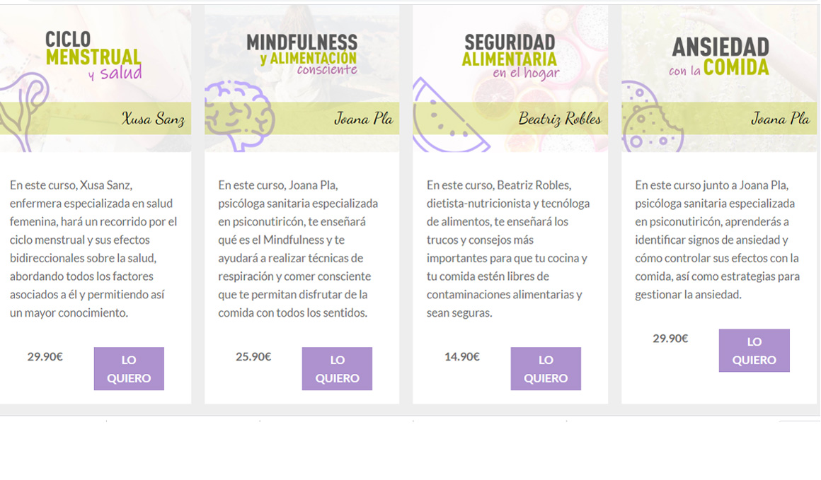 Cursos de Nutrición online con descuento Sport Life para aprender a alimentarte mejor