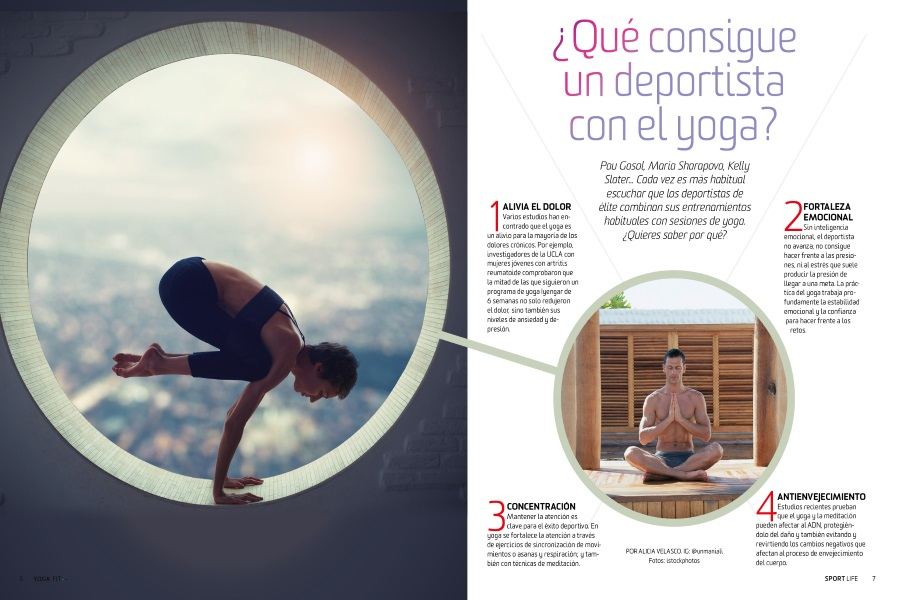 Consigue por sólo 1 € "Yoga para deportistas"