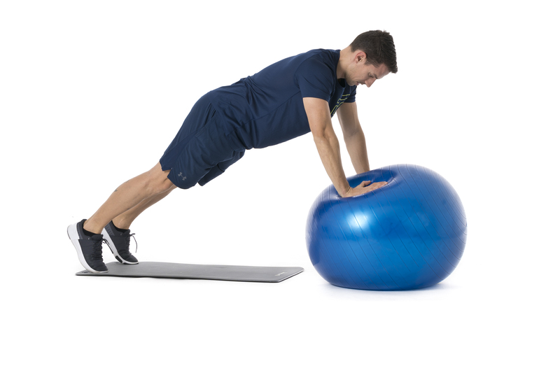 Entrenamiento con fitball