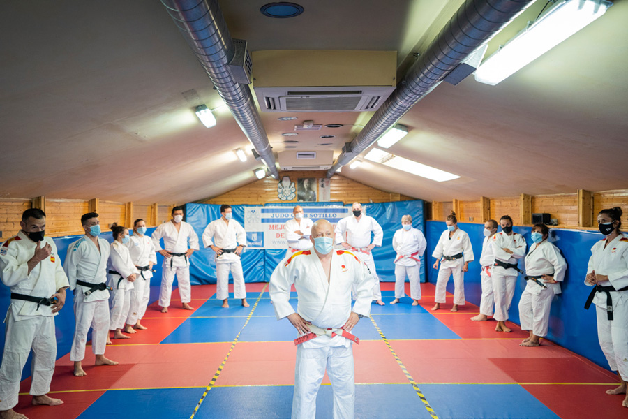 El combate del judo contra el Covid