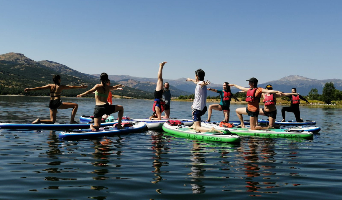 I Campus MTB y Paddle Surf para mujeres en Lozoya, Madrid