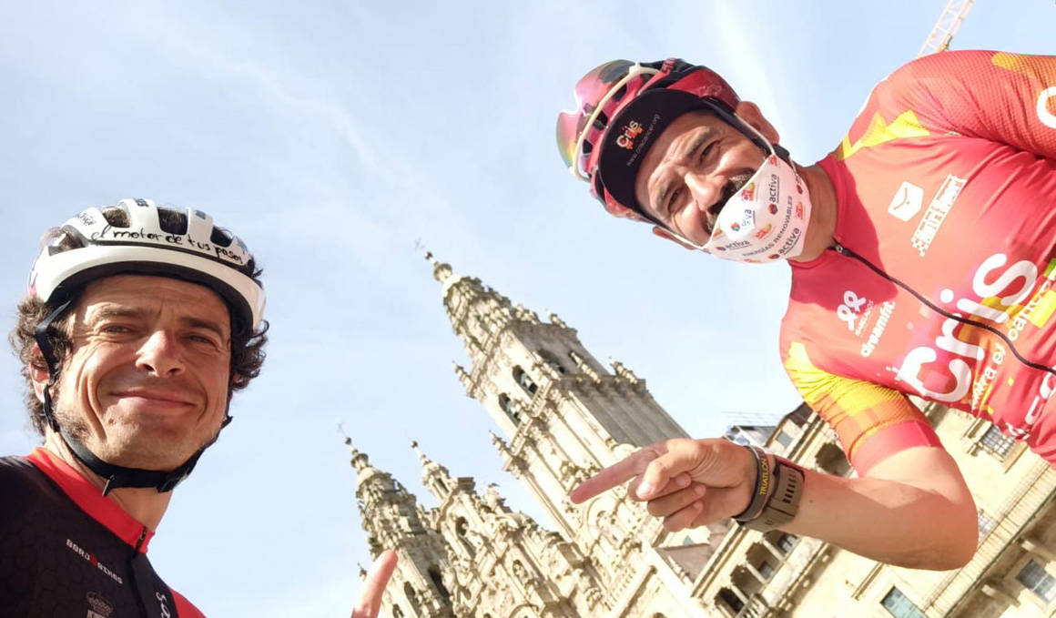 El Reto de El Camino de Santiago en bicicleta con El Motor de tus Pasos