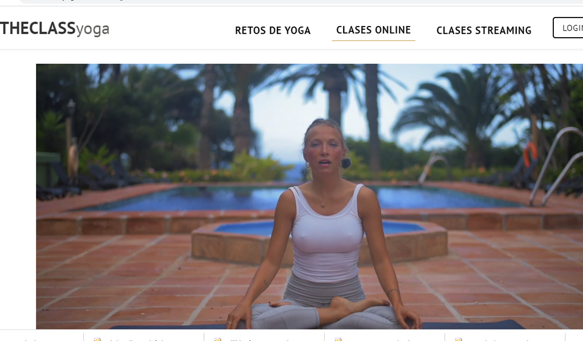 Nace TheClassYoga, un estudio de yoga online en español