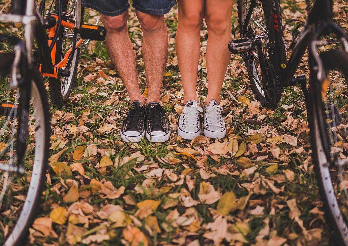 El hombre y la mujer deportista