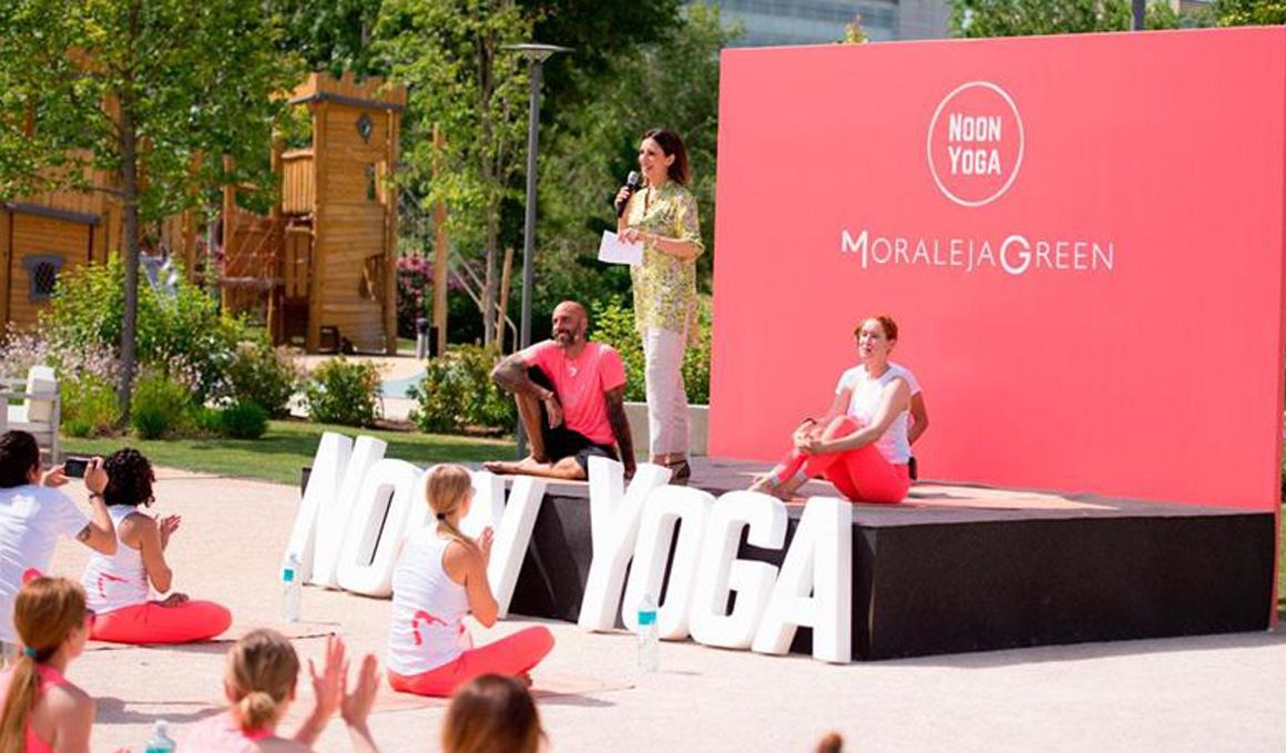 Vuelve el Noon Yoga Moraleja Green by Gong