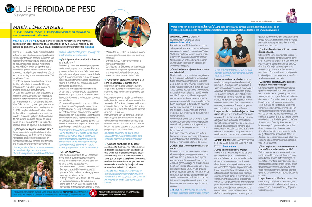 Sport Life de octubre ya está en los quioscos Sport Life de octubre ya está en los quioscos