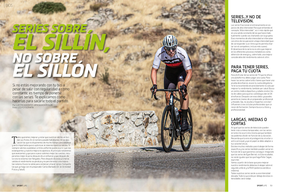 Sport Life de octubre ya está en los quioscos Sport Life de octubre ya está en los quioscos